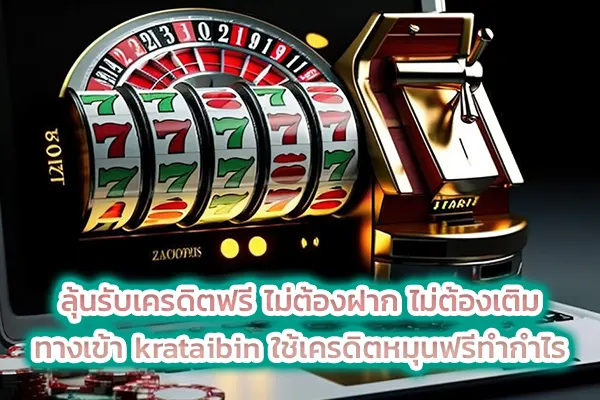 ลุ้นรับเครดิตฟรี ไม่ต้องฝาก ไม่ต้องเติม ทางเข้า krataibin ใช้เครดิตหมุนฟรีทำกำไร